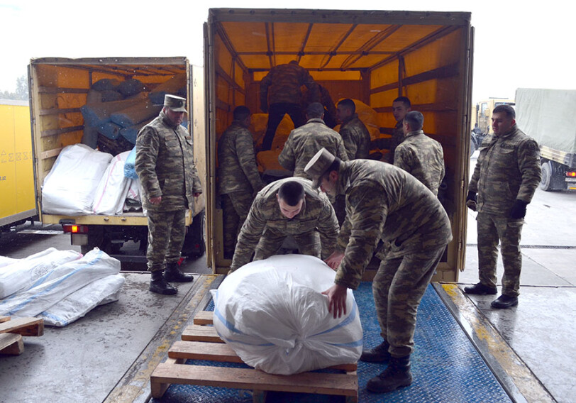 Минобороны отправило в братскую Турцию зимние палатки (Фото)