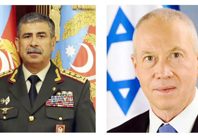 Министры обороны Азербайджана и Израиля обсудили вопросы региональной безопасности