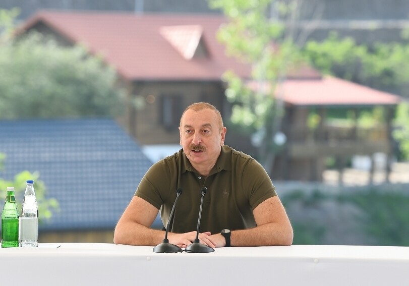Президент Азербайджана: «Делимитация границ должна происходить на наших условиях»