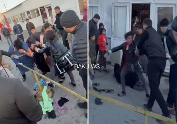 Начато расследование в связи с дракой цыган на авторынке в Баку (Видео)