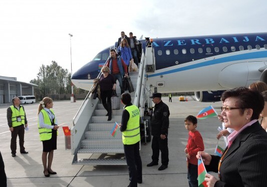 AZAL начал полеты в Бишкек (Фото)