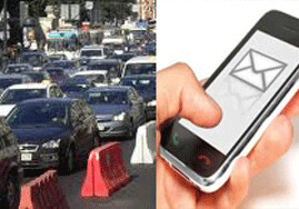 О перекрытых дорогах и авариях – по SMS