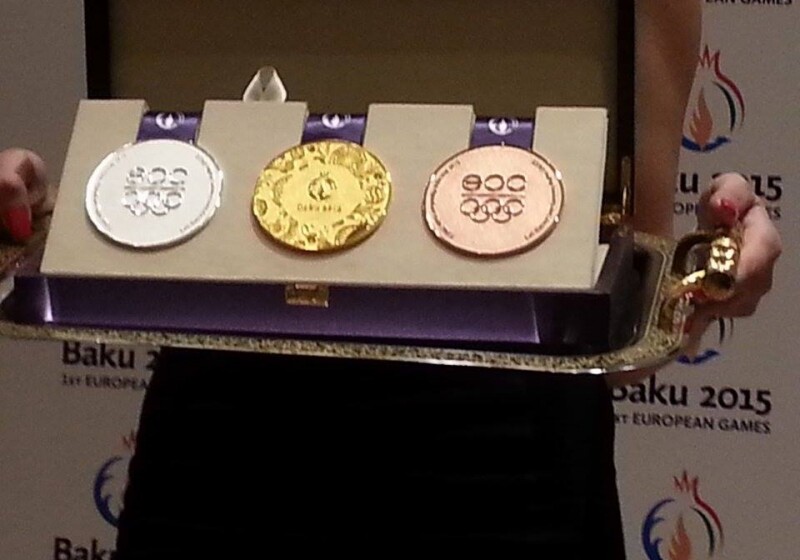 Презентованы медали Евроигр Баку-2015 (Фото)
