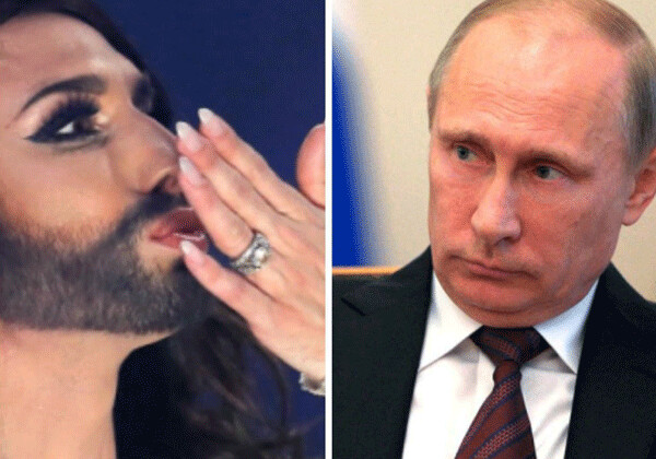 Кончита Вурс запал на Путина