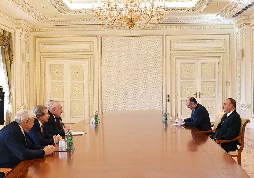 Президент Азербайджана принял сопредседателей Минской группы ОБСЕ