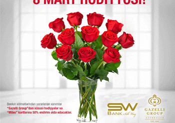 SW Bank подготовил сюрприз женщинам к 8 Марта