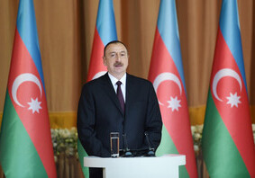 Ильхам Алиев: Азербайджан никогда не был настолько сильным, как сейчас (Видео) 