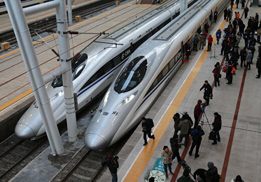 В Китае построят самую глубокую в мире станцию для высокоскоростных поездов