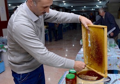 Медовый рай: сотни пчеловодов съехались на выставку в Баку (Фото)