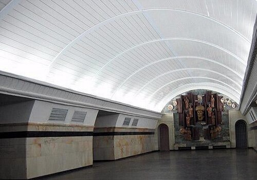 После реконструкции открываются туннель и перрон на станции метро «Хатаи» (Фото)