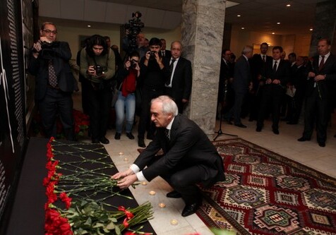 В посольстве Азербайджана в Москве почтили память жертв «Черного января» (Фото)