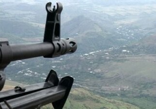 Противник обстрелял позиции азербайджанской армии из крупнокалиберного оружия