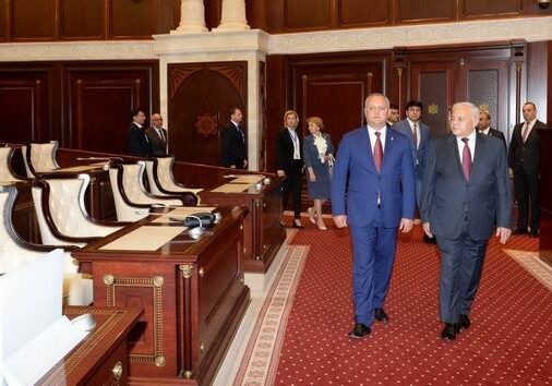 Огтай Асадов встретился с президентом Молдовы (Фото)