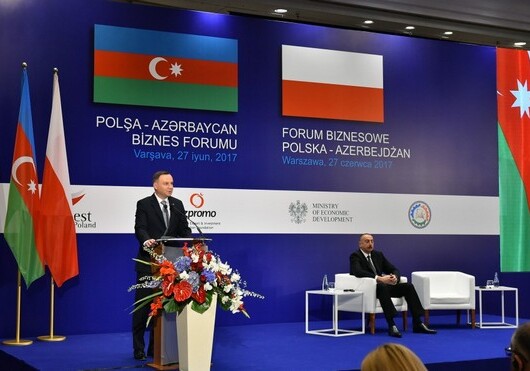 В Варшаве состоялся азербайджано-польский бизнес-форум (Фото)