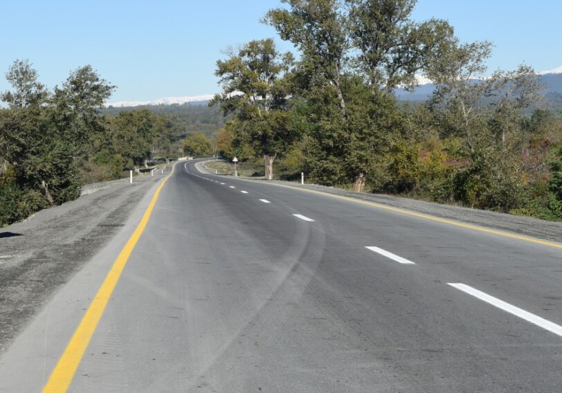 На реконструкцию дороги Гах-Загатала выделено 23,3 млн манатов