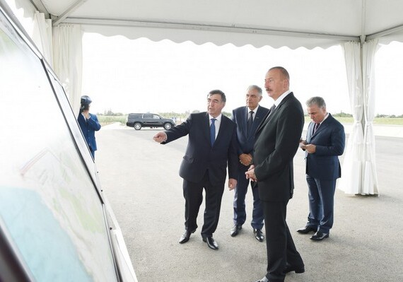 Президент Ильхам Алиев ввел в строй ряд инфраструктурных и социальных объектов в Самухе (Фото)