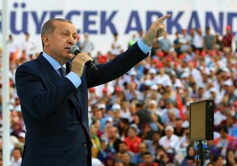 Эрдоган турецкой диаспоре Европы: «Воспользуйтесь своим избирательным правом и преподайте им хороший урок»