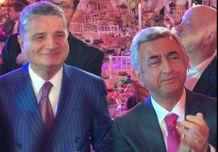 Азербайджанская песня на свадьбе сына армянского миллиардера (Видео)