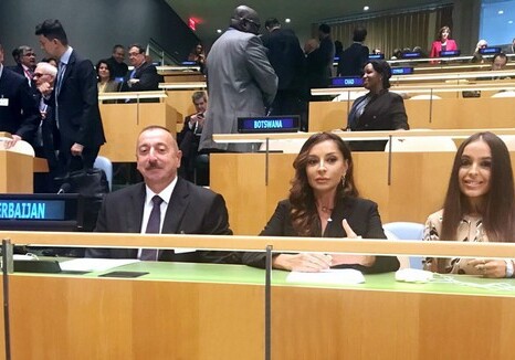 Президент Азербайджана принял участие в открытии общих прений в штаб-квартире ООН (Фото-Обновлено)