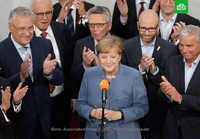 Ангела Меркель переизбрана в бундестаг