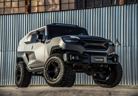 Азербайджанец создал дизайн внедорожника «Танк» для Rezvani Motors (Фото-Видео)