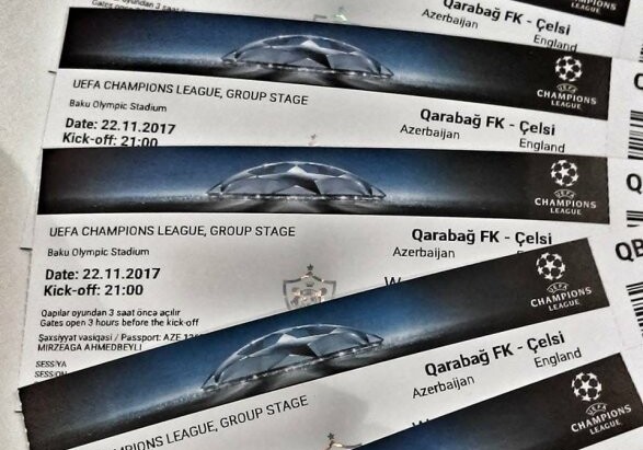 Последняя тысяча билетов на матч «Карабах» - «Челси» (Фото)