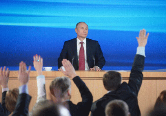 Путин наметил большую пресс-конференцию 