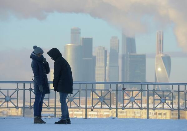 В Москве объявили жёлтый уровень опасности из-за резкого похолодания