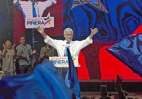 Себастьян Пиньера избран президентом Чили