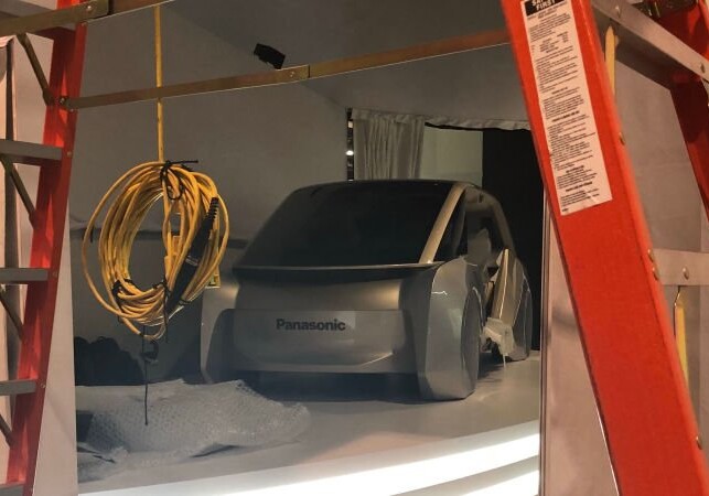 Появилась фотография беспилотного автомобиля Panasonic