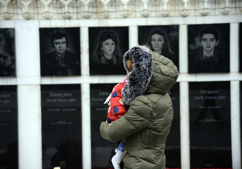 Урок народного героизма: Азербайджанцы помнят «Черный январь» (Фото-Видео)