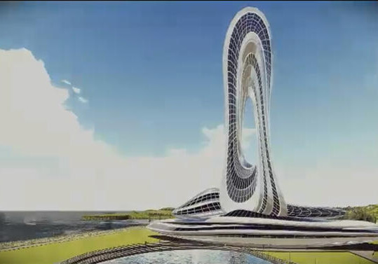 В Баку будет построено высокотехнологичное здание, использующее ветроэнергетику (Фото)