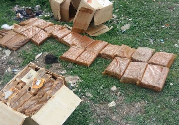В Гейгельском районе обнаружено 73 кг взрывчатых веществ (Фото)