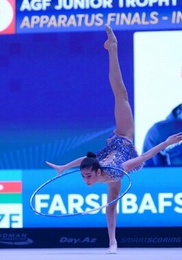 Азербайджанские гимнастки завоевали медали всех проб на AGF Junior Trophy (Фото)