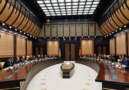 Состоялось VII заседание Совета стратегического сотрудничества высокого уровня Азербайджан-Турция (Фото)