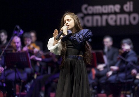 Маленькая певица из Азербайджана покорила жюри «Sanremo Junior» (Фото-Видео)