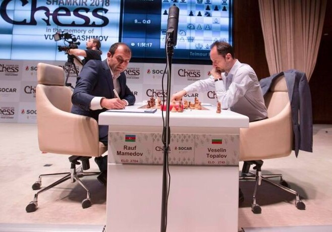 Азербайджанские шахматисты не смогли выиграть - Shamkir Chess 