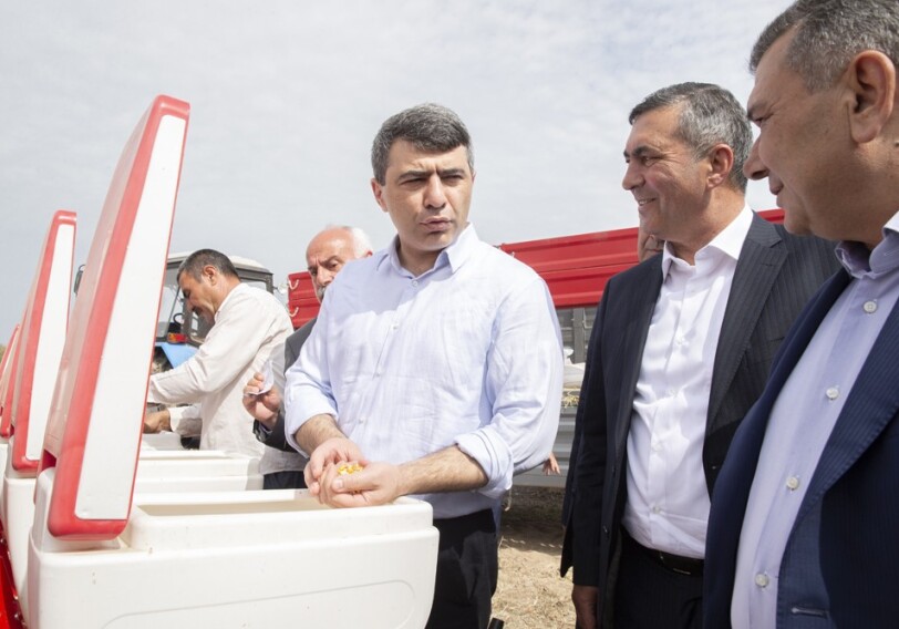 Министр Инам Керимов: «Жителям Джоджуг Мерджанлы нужно оказывать постоянную поддержку в аграрной сфере»