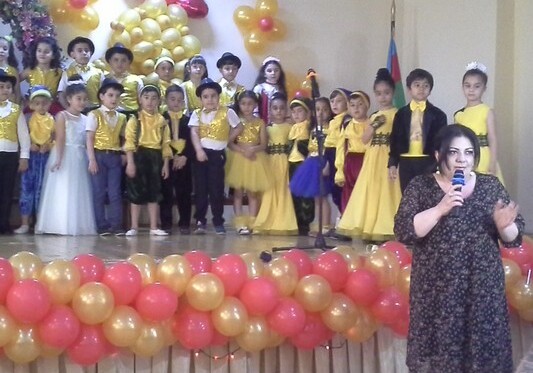 В бакинской школе прошел праздник Азбуки (Фото)
