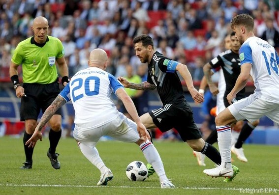 Исландия удержала ничью с Аргентиной, Месси не забил пенальти