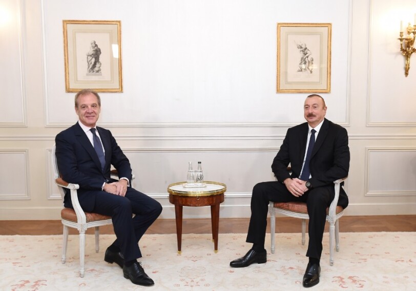 Ильхам Алиев встретился с президентом группы CIFAL