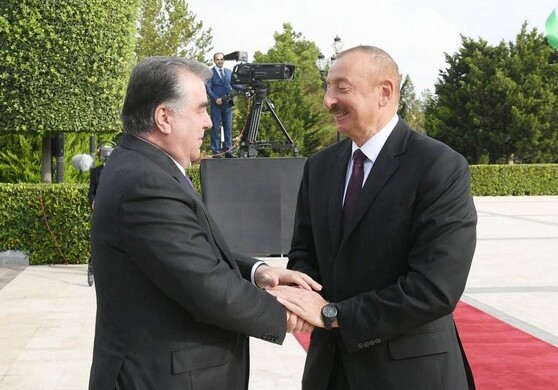 Состоялась встреча президентов Азербайджана и Таджикистана (Фото-Обновлено)