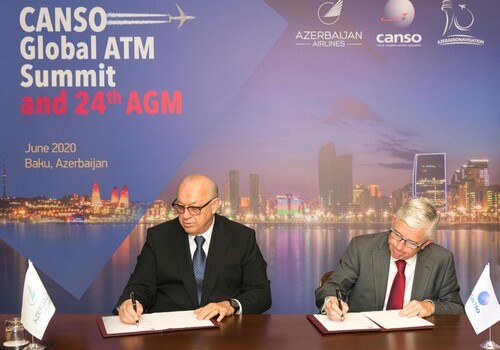 AZAL подписал соглашение на проведение в Баку Всемирного саммита CANSO-2020 