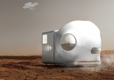 Китайцы представили прототип дома для жизни на Марсе (Фото)