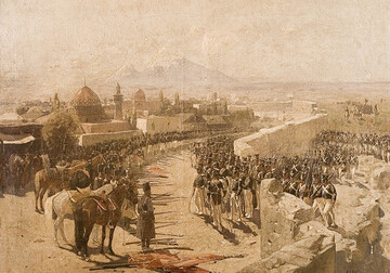 Ереван отстроен на руинах Эриванской крепости, которая прославилась на Востоке как жемчужина исламского зодчества