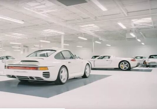 Самая секретная коллекция Porsche в мире (Видео)