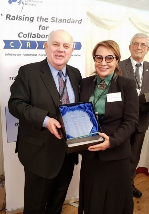 Вице-президент SOCAR Рафига Гусейнзаде удостоена международной премии (Фото)