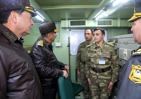 Закир Гасанов принял участие в открытии командного пункта управления (Фото)