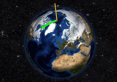 Северный магнитный полюс дрейфует в сторону Сибири