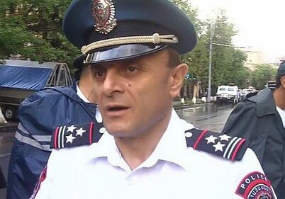 Начальник полиции Армении будет освобожден от занимаемой должности